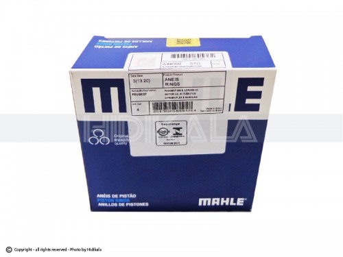 رینگ موتور ماهله-MAHLE اصل برزیل مناسب برای پژو206تیپ 3,2/پژو206 SDV6,V19,V20